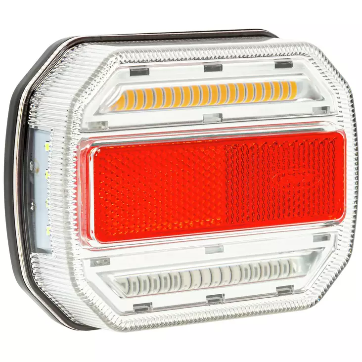 Takavalo Oikea Led 3-Toiminen 12-24V - Peräkärryn valot - ST100692R - 1