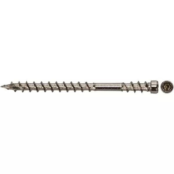Terassiruuvi piilo 4,8x60 A2 250kpl - Terassiruuvit - MFT48060R - 1