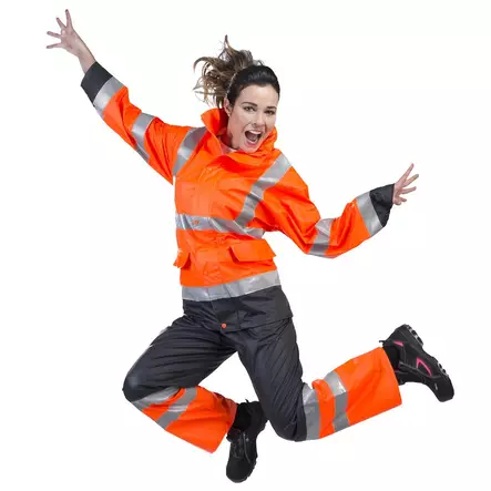 SADETAKKI ASTATIINI ORANSSI/T.SININEN - Sadevaatteet - PAT528A-S - 2