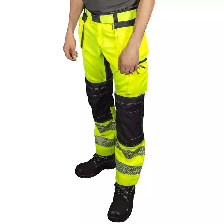 HOUSUT STRETCH RT TRITON FL.KEL/MUSTA LK1 EN2047 - Kesätyöhousut - PAT542K-S - 1