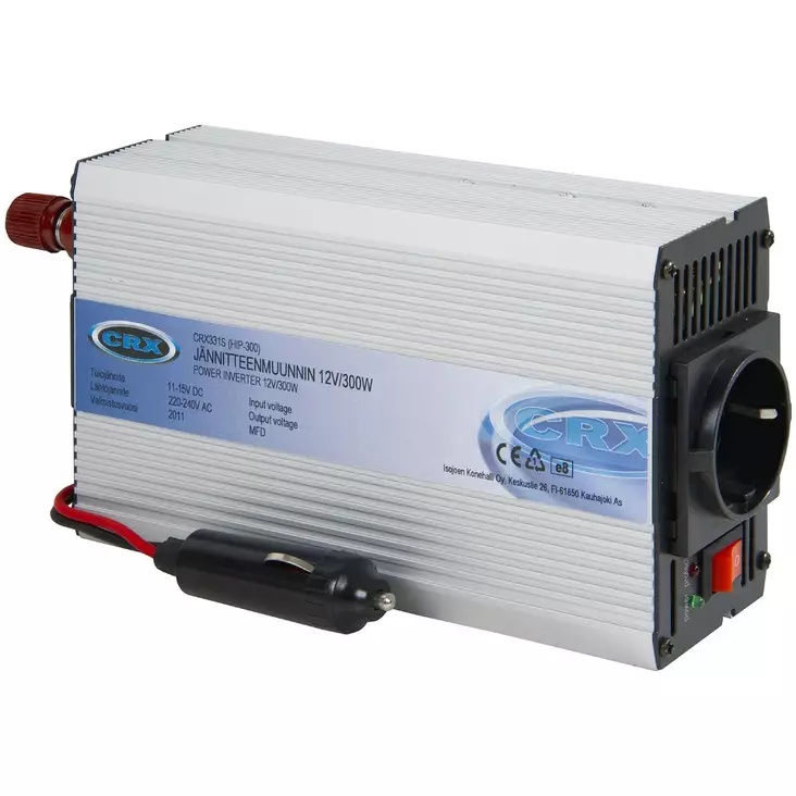 JÄNNITTEENMUUNNIN 12V 300W (INVERTTERI) SINIAALTO - Invertterit 12/24V - CRX331S - 1