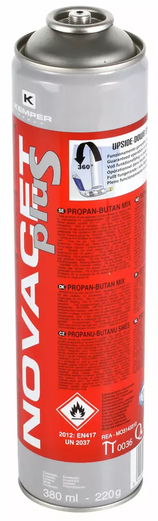 KERTAKÄYTTÖKAASU NOVACET 7/16 VENTTIILI - Juottimet ja tohot - KEM580S - 1