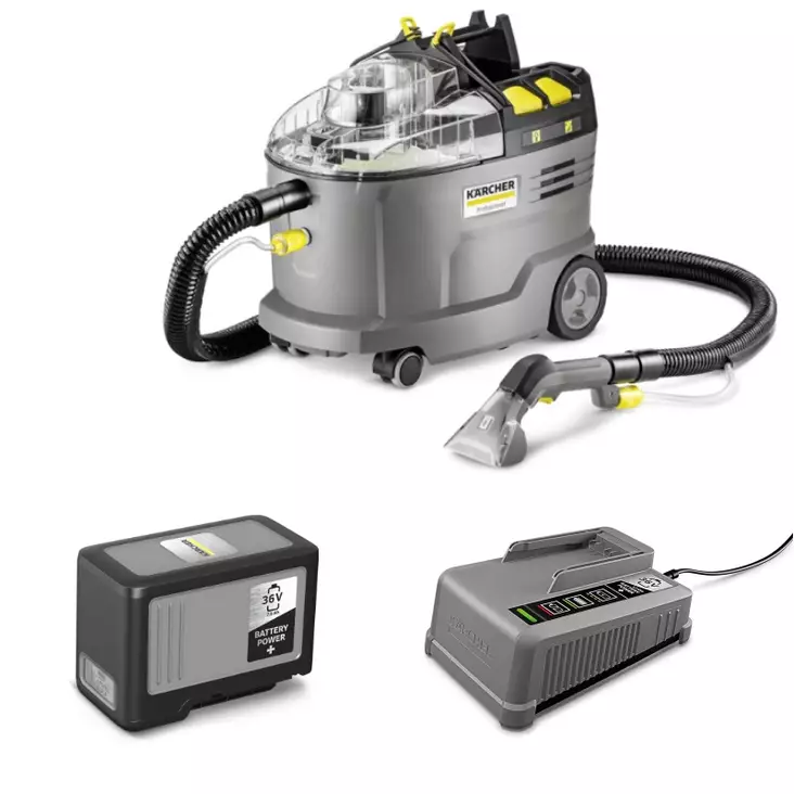 KÄRCHER PUZZI 9/1 BP AKKUKÄYTTÖINEN - Tekstiilipesurit - 11017000SET - 1