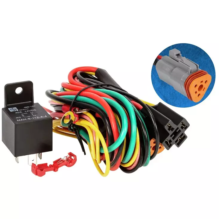 LISÄVALON JOHTOSARJA 12V 3-NAP DT - Lisävalot - ST86106-3DT - 1