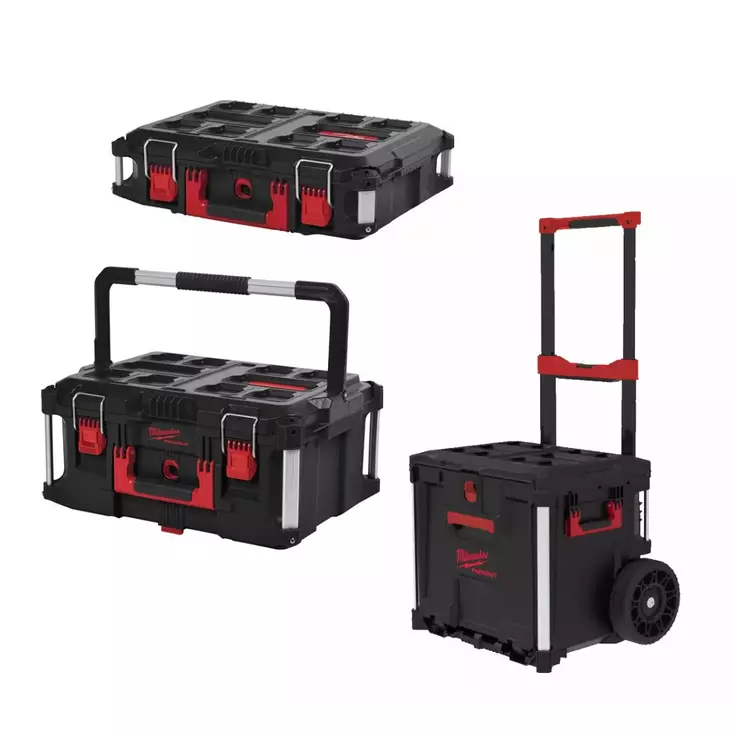 MILWAUKEE 3-OSAINEN PACKOUT SARJA - Työkalupakit - MWPACKOUTSET - 1