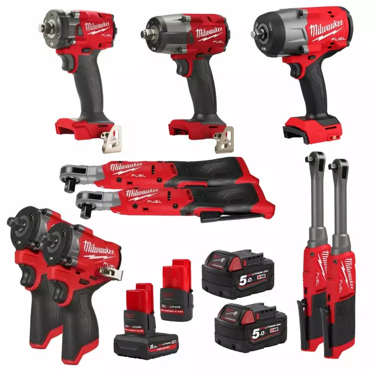 MILWAUKEE AUTOHUOLTO KONEPAKETTI - Akkukonesarjat - MWAUTOHUOLTOSET - 1