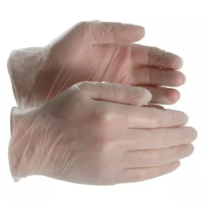 TYÖKÄSINEET M VINYYLI 100KPL KERTAKÄYTTÖ PUUTERITO - Alus- ja kertakäyttökäsineet - SH01508V - 1