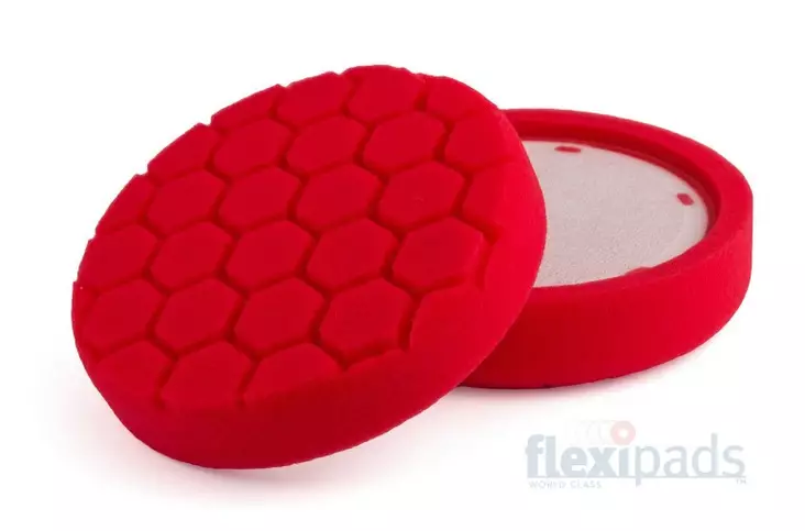 KIILLOTUSSIENI 150X35 PUNAINEN HEX-KUVIO TARRAKIINN. - Kiilloitustarvikkeet - 306115025PUN-HEX - 1